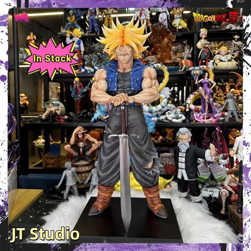 

In Stock 53cm JT Studio Dragon Ball Trunks Anime Figure Trunks Figures PVC Statue Collection Model Room Decoration Gifts Toys