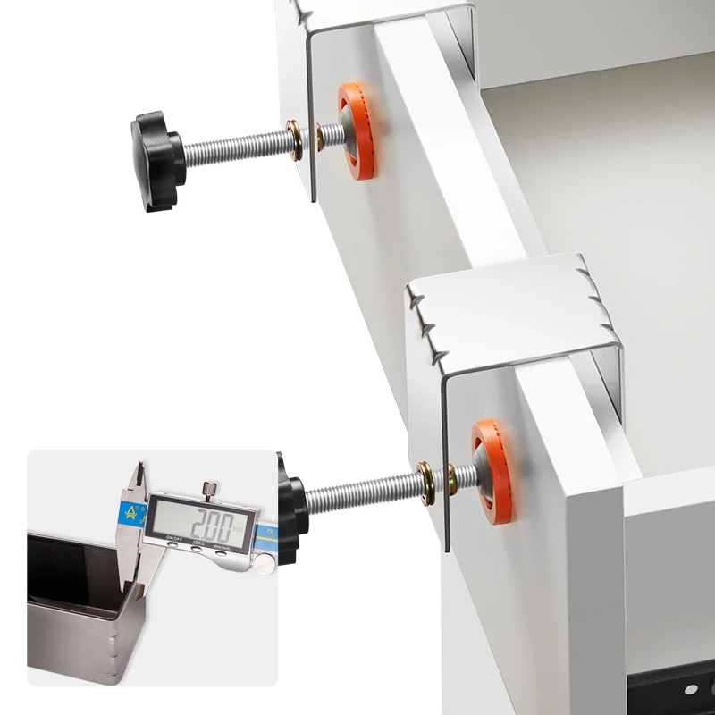 IMBOT Installation Drawer Face Fixing Clamp Clip Drawer Front Installation Clamp Desk C-Clamp