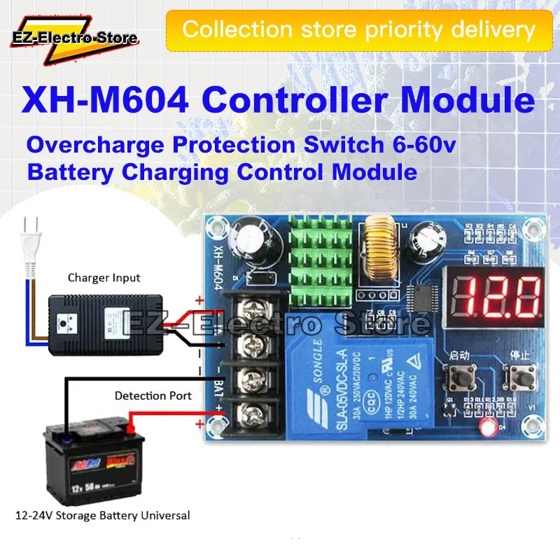 XH-M604 Battery Cha…
