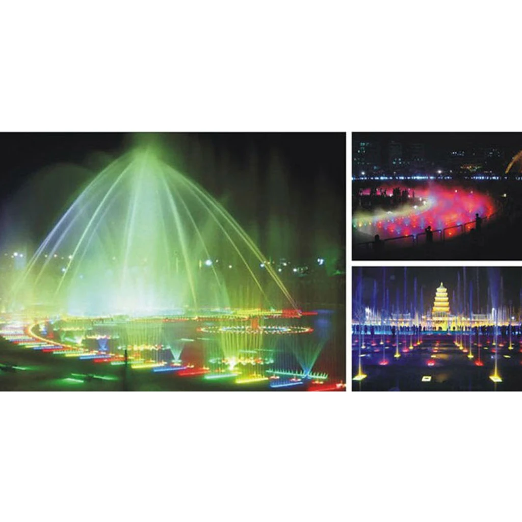 

LED Pond Spotlight 3W Waterproof Underwater Lamp Modern Energy Saving Lighting for Aquarium Fish Tank Fountain
