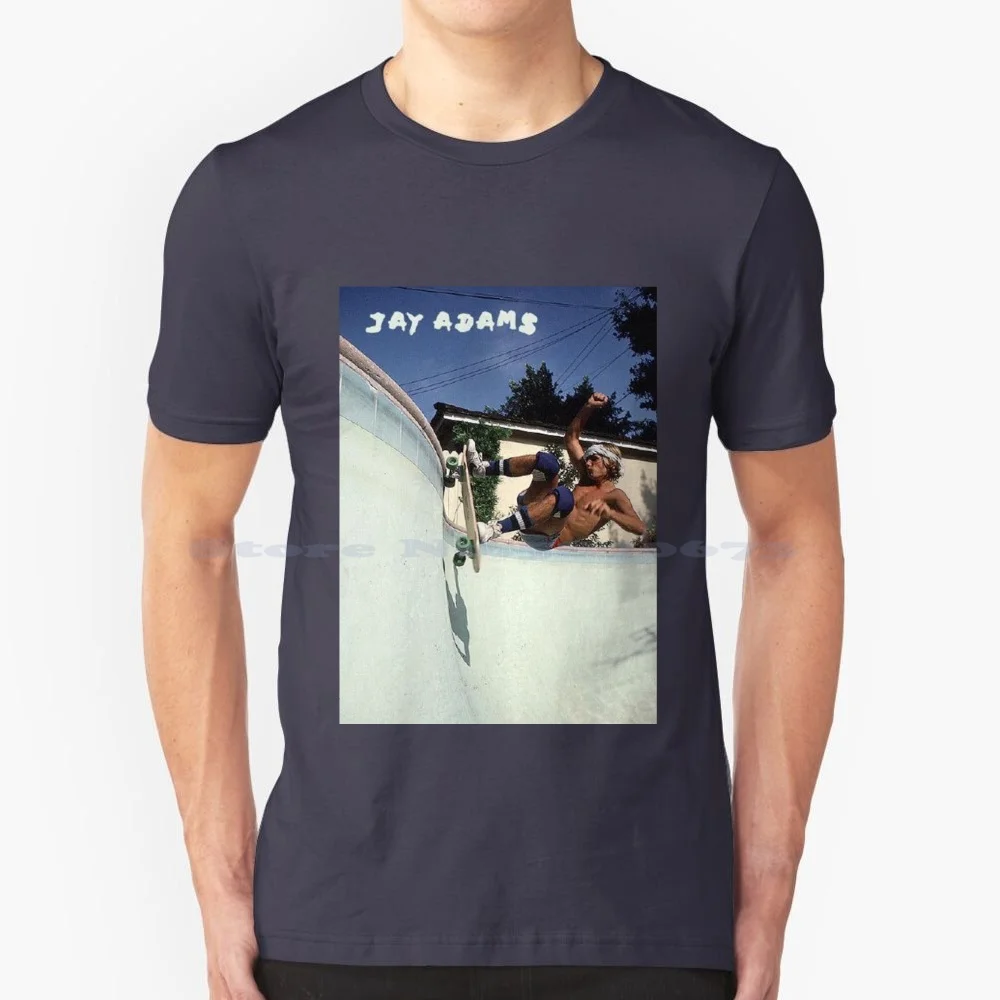 Jay Adams 78' T Shirt 100% Cotton Tee Jay Adams Zephyr Skateboarding Vintage Vintage Skateboarding Lords Of Dog Town 80S 80S