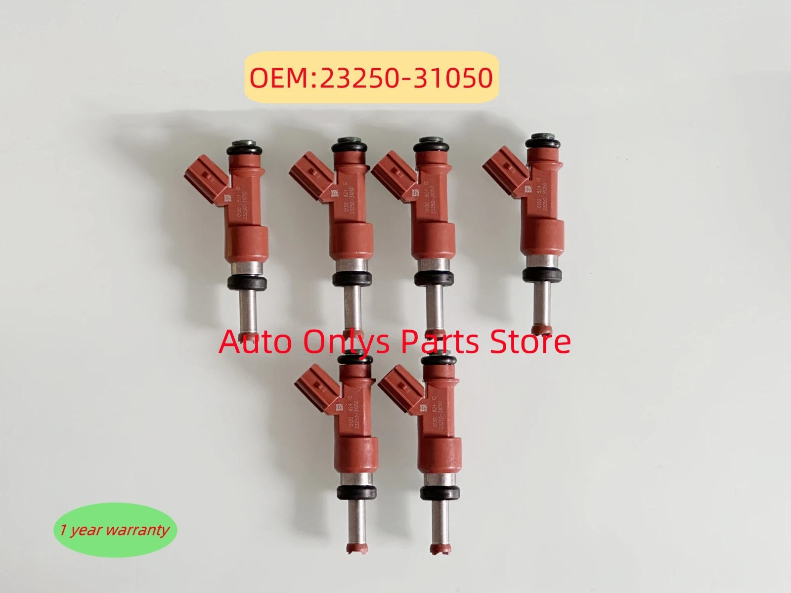 6pcs 23209-31050 Fuel Injectors 23250-31050 23250-0P040 For Toyota For Lexus 3.5L V6 6 Cyl. 2GR Camry RAV4 2325031050 2320931050