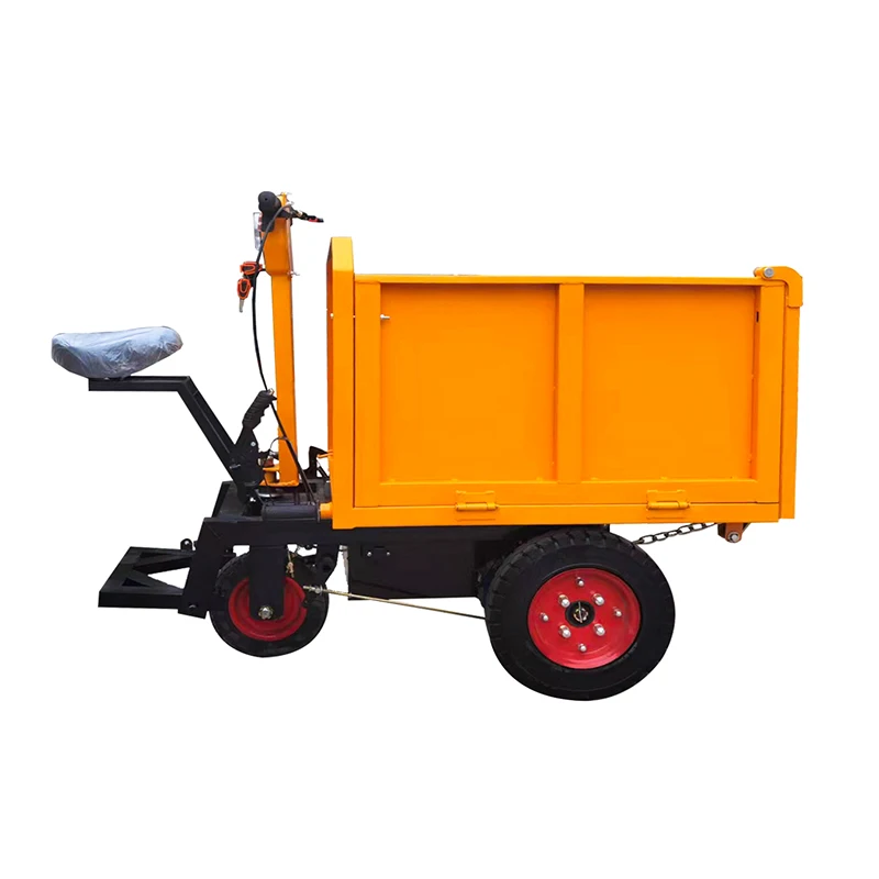 Tricycle electric bicycle cargo inclined cabin