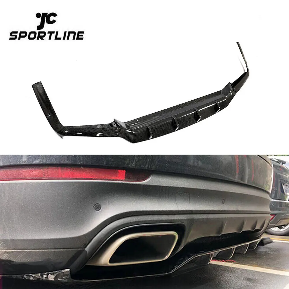 

Modify Luxury Carbon Fiber Car Bumper Diffuser For Porsche Cayenne Sport Utility 4-Door 2018-2019