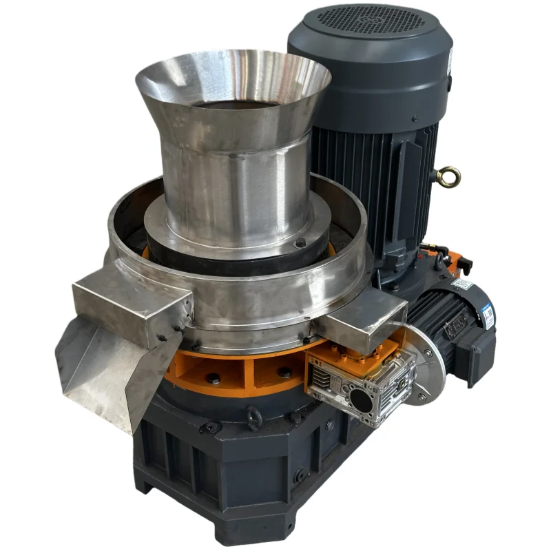 30kw Animal Feed Pellet Machine Ring Die 500kg/H for Poultry/Livestock Farm Wood Sawdust & Biomass 380V 1 Year Warranty