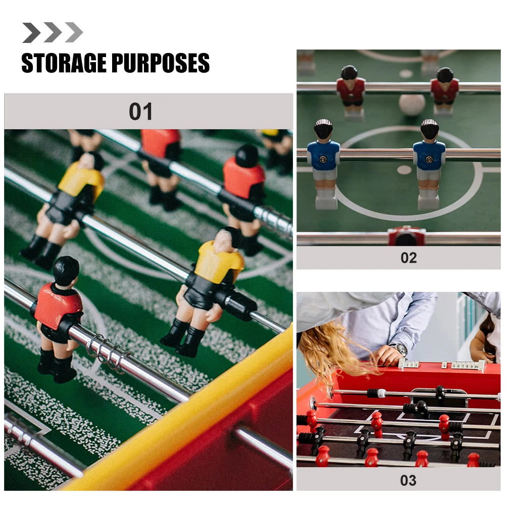 

Football Machine Pole Foosball Table Accessories Training Soccer Rod Desk Accessory