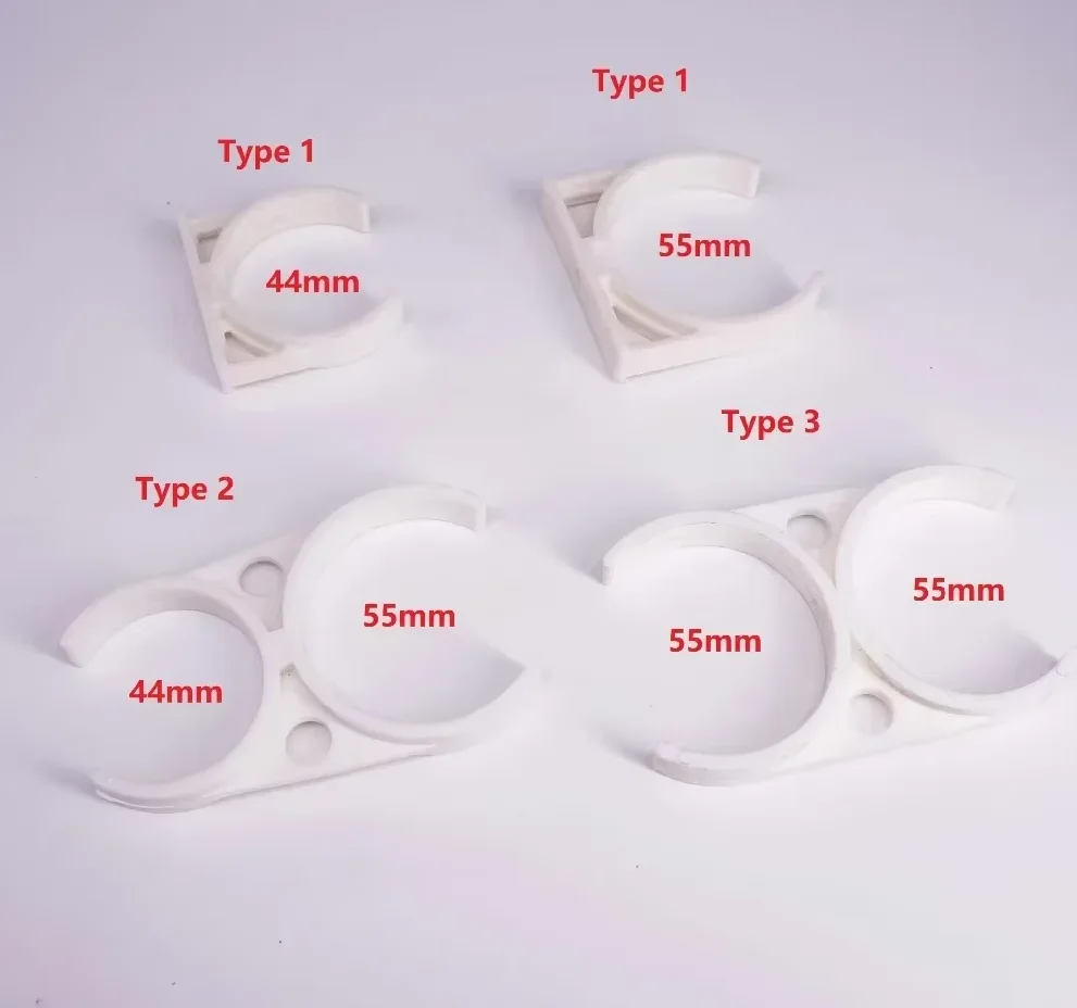 I/D 44mm 55mm Halter Membran Gehäuse Clip Clamp Halten Filter Aquarium Umkehrosmose RO Wasser Trinken reiniger – Detail 2