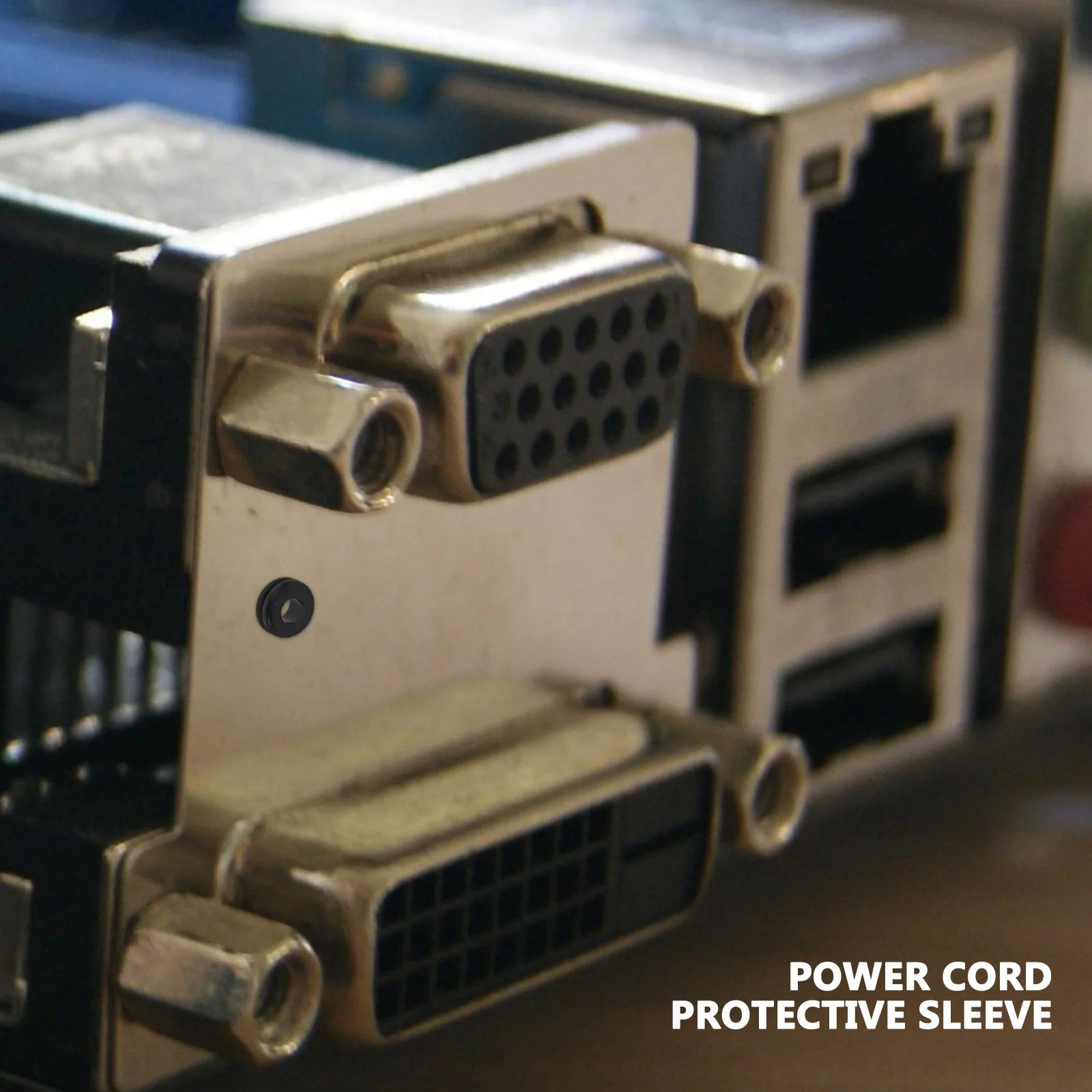 

40Pcs Cable Grommets Silicone Protectors Set with Multiple Inner Hole Sizes for Wire Protection Cable Management Hole Plugs