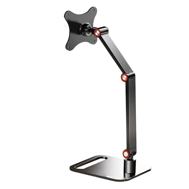 Portable Monitor Stand Quick-Release Mount Aluminum Alloy Desktop Stand For 17-25 Inch Monitor Holder Support Bracket