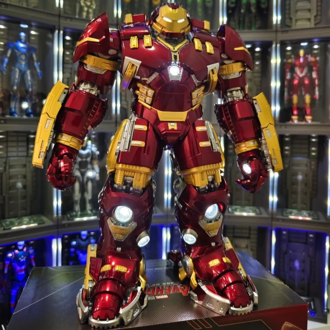 

ZD Toys Original Iron Man Hulkbuster MK44 Action Figure Tony Stark Mecha Model Movable Anime Avengers Collection Toy Boy Gifts