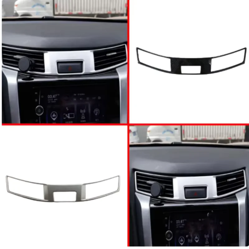 

Car Frame Styling Inner Trim Middle Air Conditioning Switch Button Outlet Vent Panel For Nissan Terra 2018 2019 2020 2021 2022