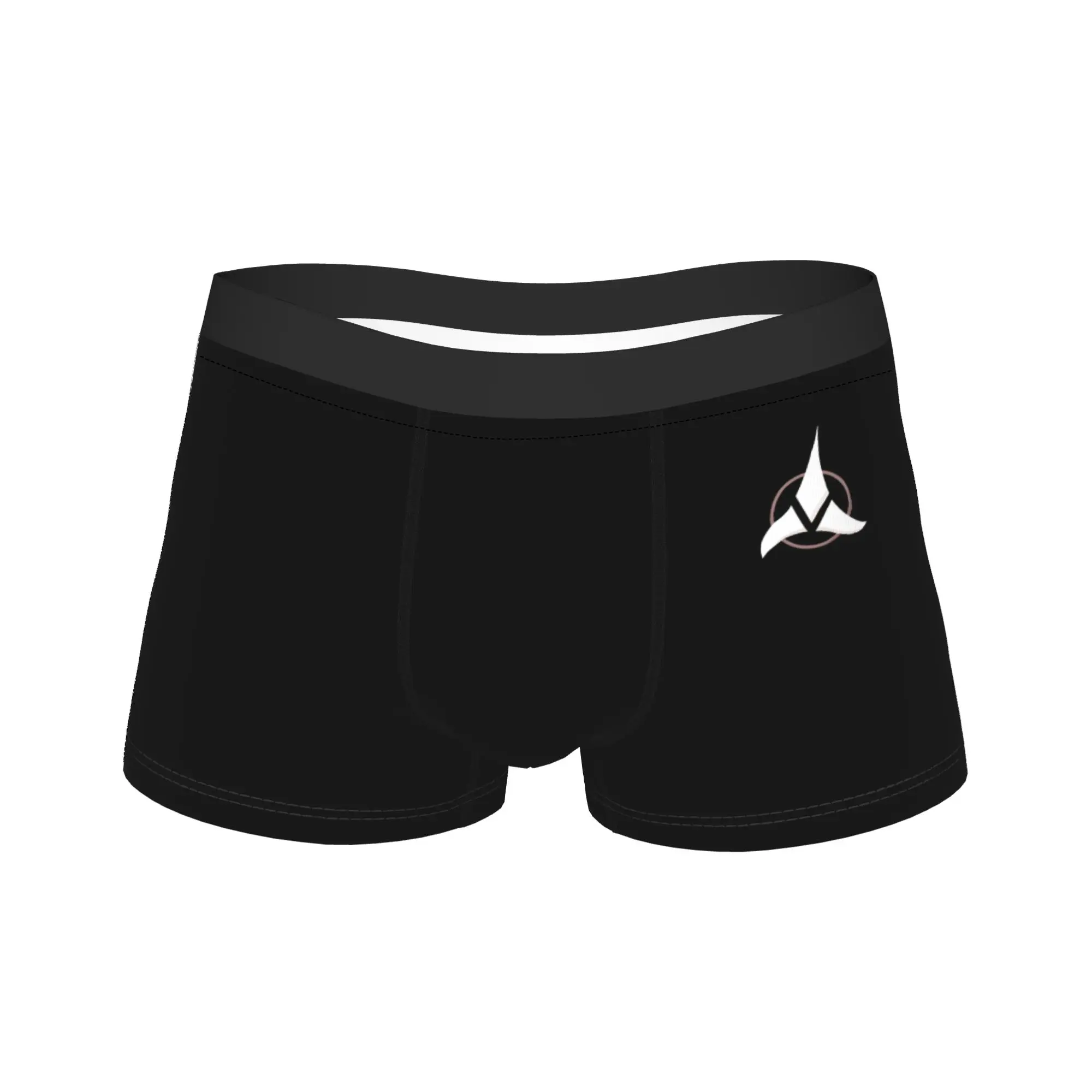 Stars Treks Klingon Empire Men Underwear Boxer Briefs Shorts Panties Novelty Breathable Underpants for Male Plus Size