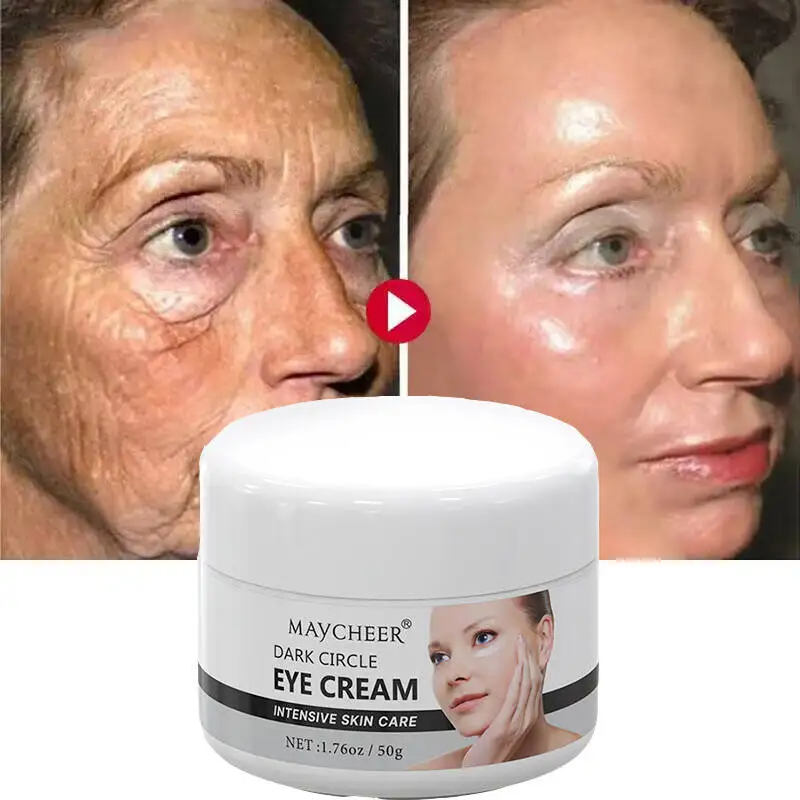 

50g Eye Bag Removal Eye Cream Anti Puffiness Reduces Dark Circles Anti-Wrinkle Firming Fade Fine Lines Eye Care Tightens Skin