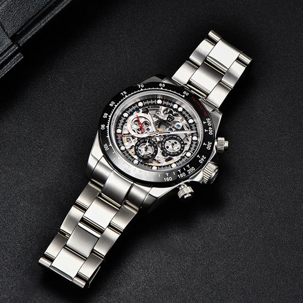 

PAGANI DESIGN New Mechanical Watch 40mm Mens Wristwatch Top Brand Sapphire Glass Clock Stainless Steel Waterproof Watch Men Gift