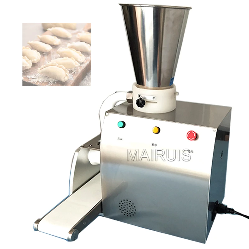 220V Semi Automatic Small Commercial Dumpling Maker Gyoza Forming Machine Dumpling/Momo Making Machine