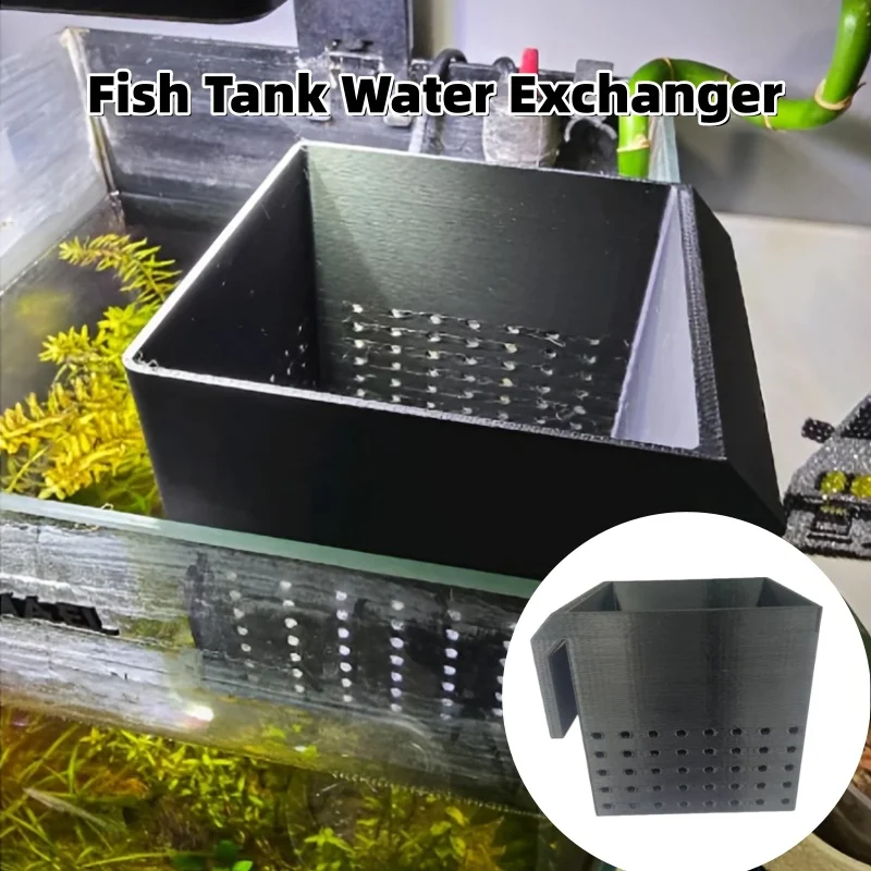 Fish Tank Water Exchanger Anti Vortex Prevent Water Flow Vortex Aquarium Accessories For Freshwater Saltwater