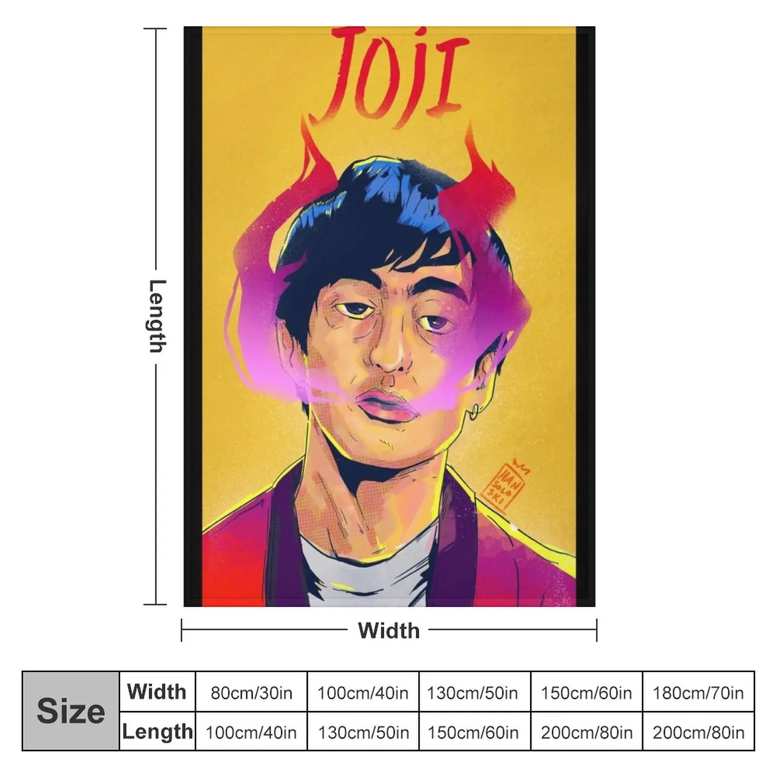 Joji Is Spicy Throw Blanket Travel Blanket Summer Blanket Thermal Blanket Blanket Sofa