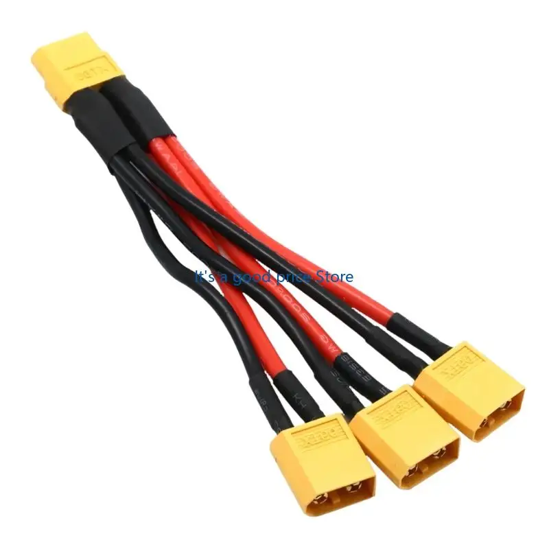 60 Charging Adapter Cable 14AWG 60 Parallel Battery Splitter Wire for Remote Hobby Power Extension and Compactly Connector