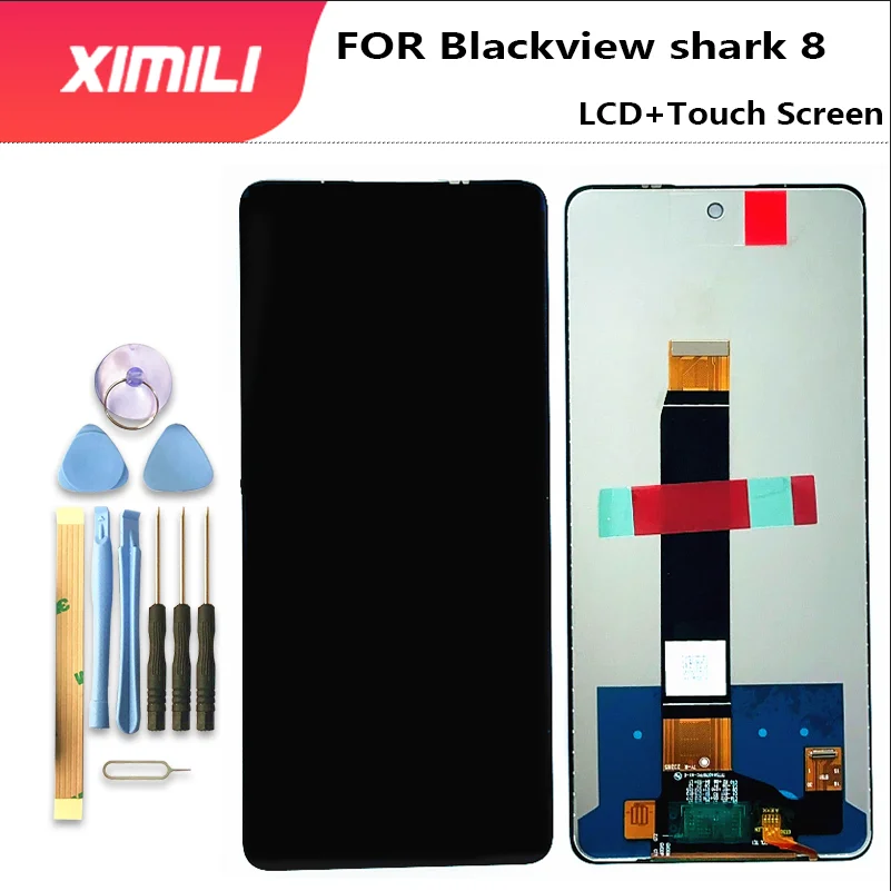 6.78 inch Original For Blackview shark 8 LCD Display + Touch Screen Panel Replacement for Blackview shark 8 cell phone