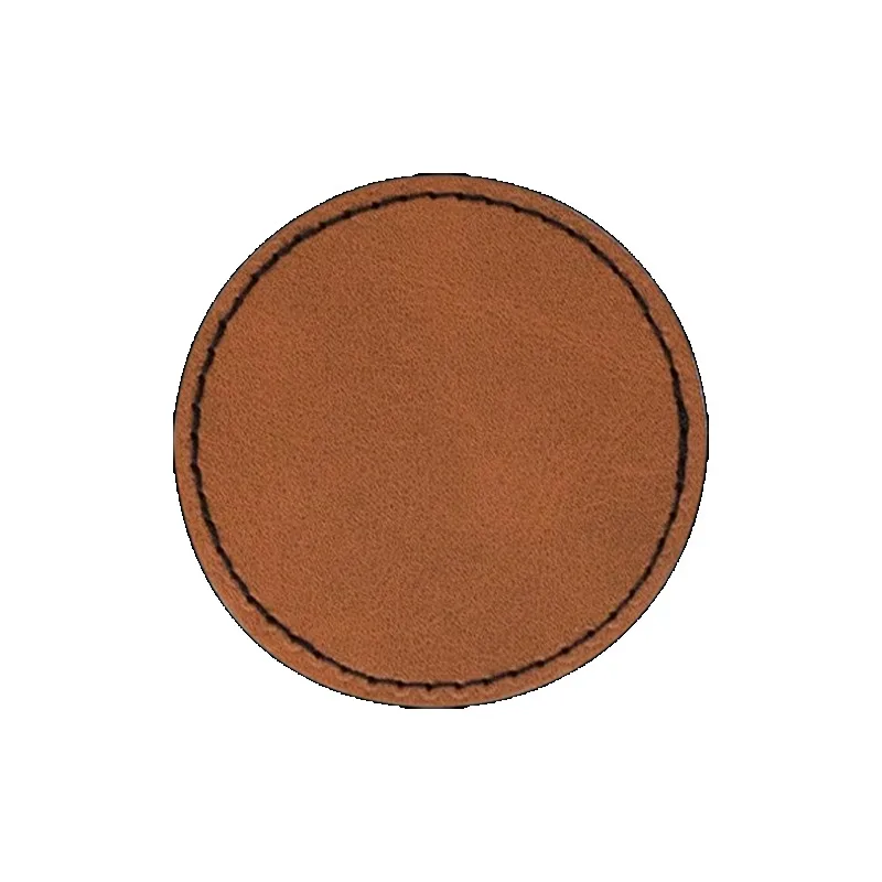 10 Uds. Logotipo impreso personalizado DIY cuero Artificial PU ropa sombrero parche autoadhesivo etiqueta de goma accesorios de ropa