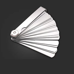 32 Blades Feeler Gauge Stainless Steel Metric 0.02-1.00mm Gap Feeler Gauge Measurement Tool For Engine Valve Adjustment