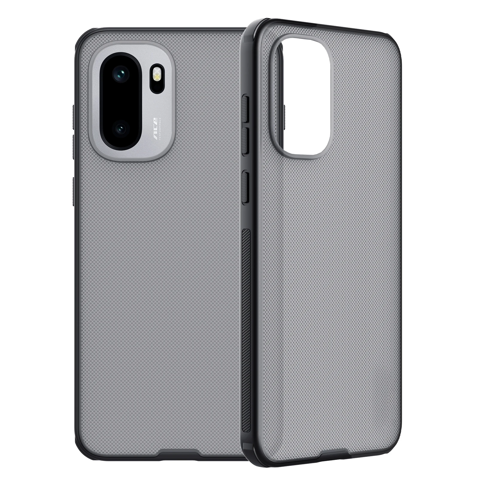 

NILLKIN for Oneplus 15R Case Matte Frosted Texture Anti-Fingerprint Shockproof Corner Soft Frame PC Hard Back Cover