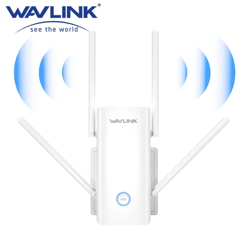 WAVLINK AX3000 Dual Band Wi-Fi 6 Repeater/AP/Router 2025 New WiFi Amplifier with 160MHz Bandwidth 4x5dBi Antennas &1 Internal