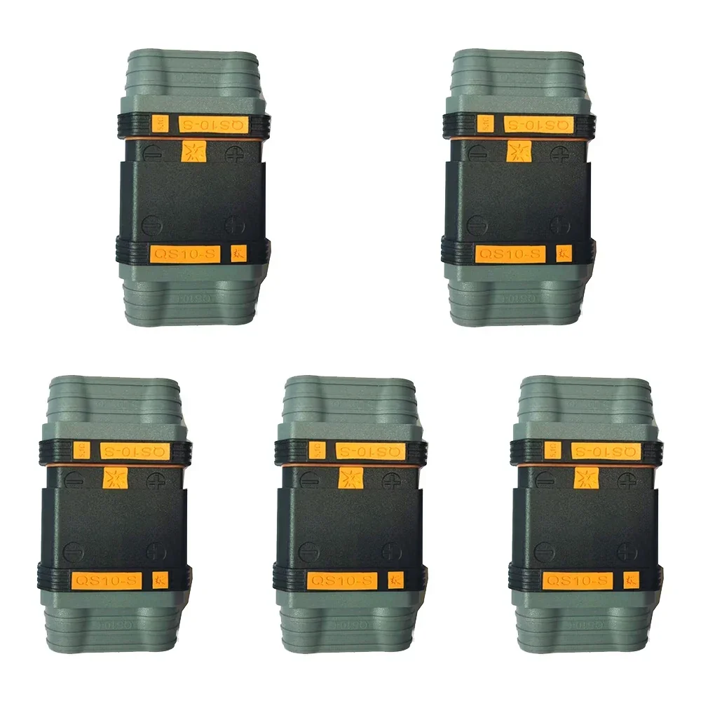 Heavy Duty QS10-S Battery Connector 180A Large Current Anti-Spark Plug for RC Agriculture Drone Power Supply