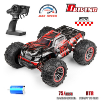 Xlf F17p 1/14 2.4GHz 4WD Rc Car Brushless 75KM/H Metal Chassis Electric High Speed Drift Car Remote Control Truck Boys Gifts