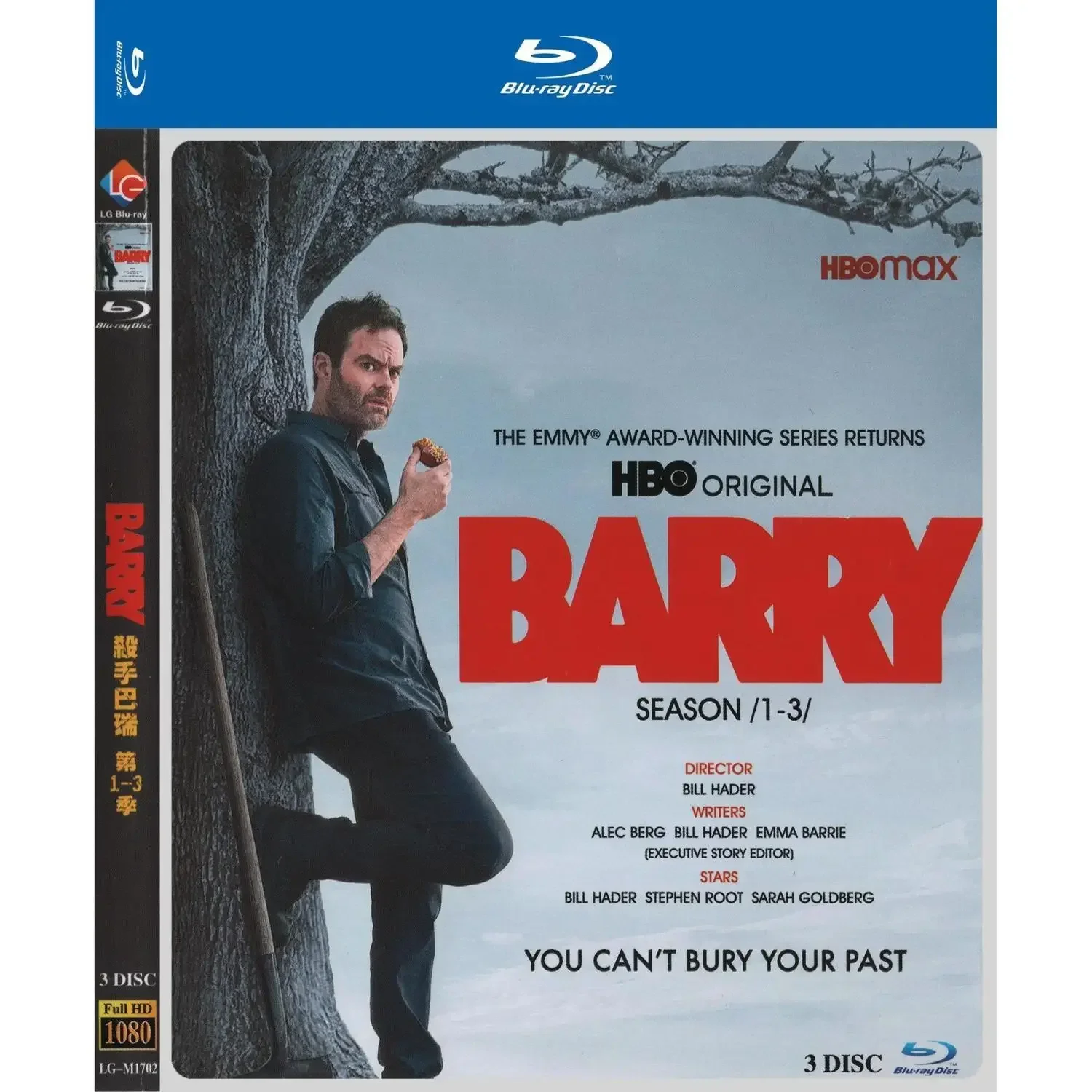 

Барри, сезоны 1-3, английские/китайские субтитры, 3 Blu-ray диска, BD