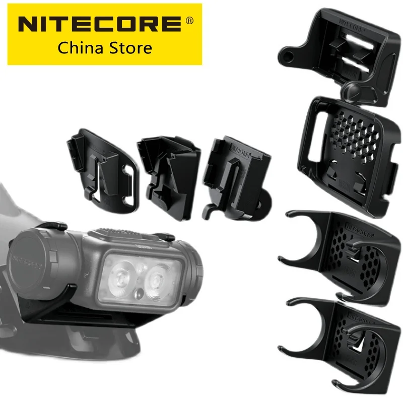

Оригинальный Nitecore HMB1 TAC HMB1S, основание крепления на шлем + кронштейн для фар HLB, зажим для шлема, аксессуары для крепления фар серии NU
