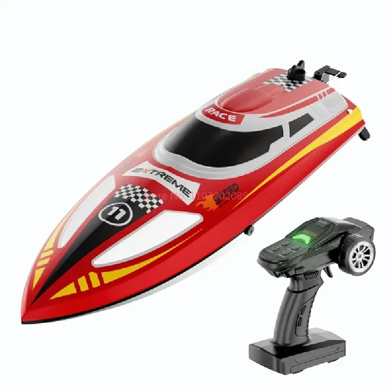 New Remote-Controlled Rc Electric Boat With High Horsepower High-Speed Remote-Controlled Boat Toy Fast Boat Waterproof Boat Toys