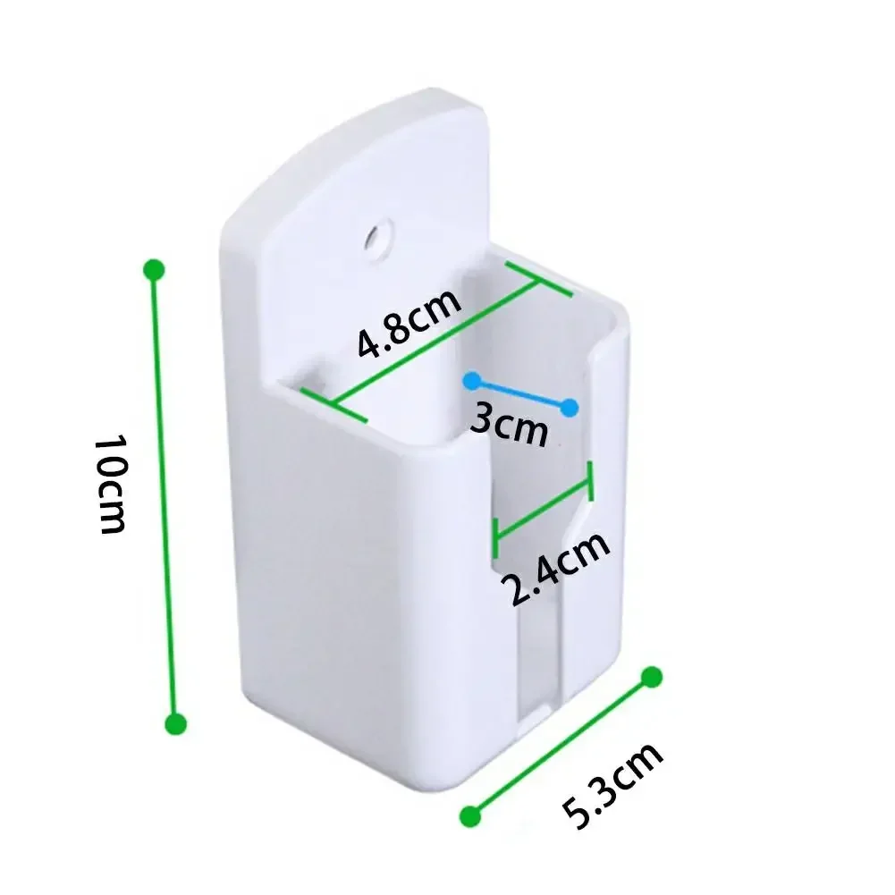 Soporte colgante para Control remoto de aire acondicionado, caja de almacenamiento montada en la pared con Control remoto ABS, estante de pared para