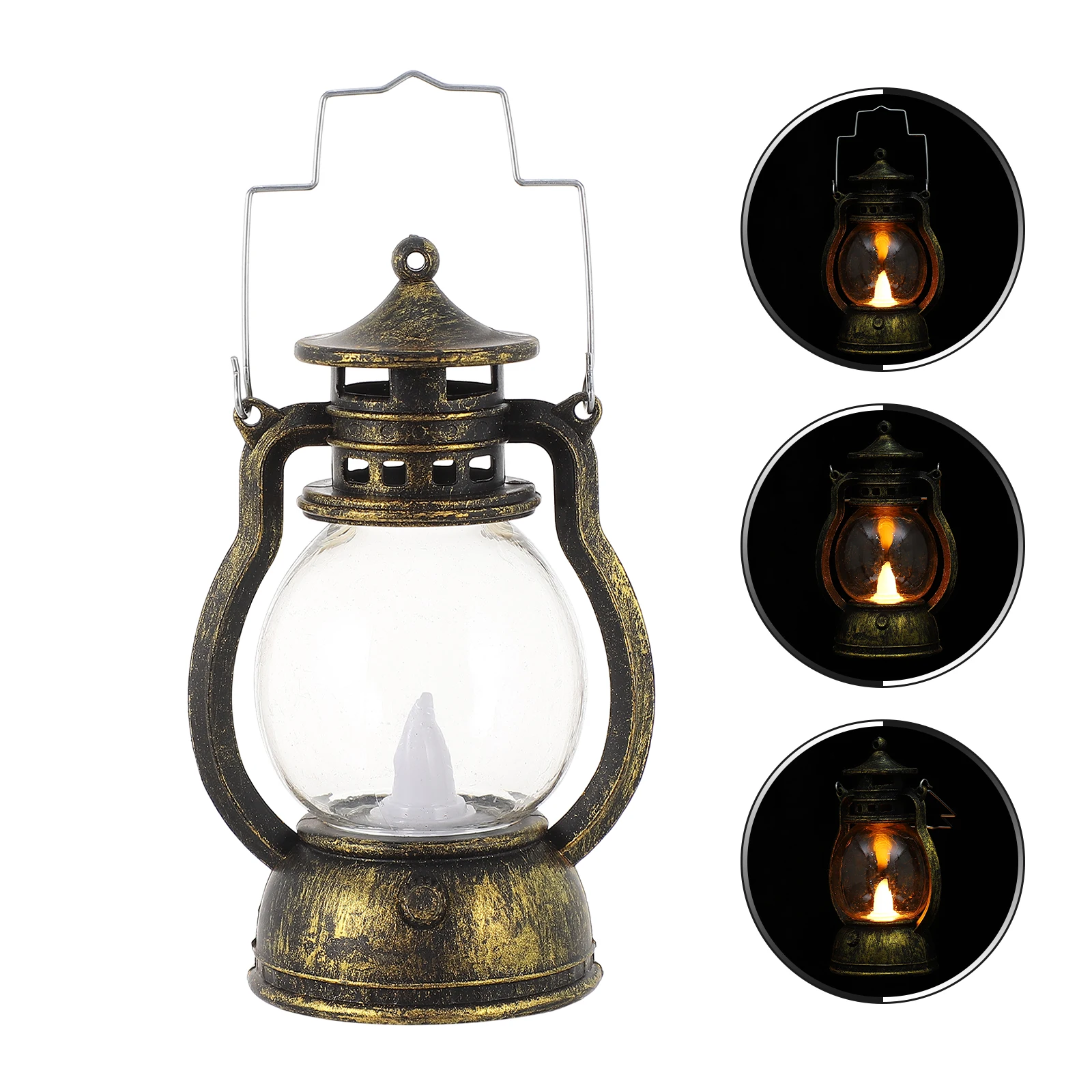 المحمولة خمر LED فانوس التخييم يده خيمة مصباح الحصان فانوس متعددة الأغراض التخييم في الهواء الطلق ضوء مصباح الطوارئ