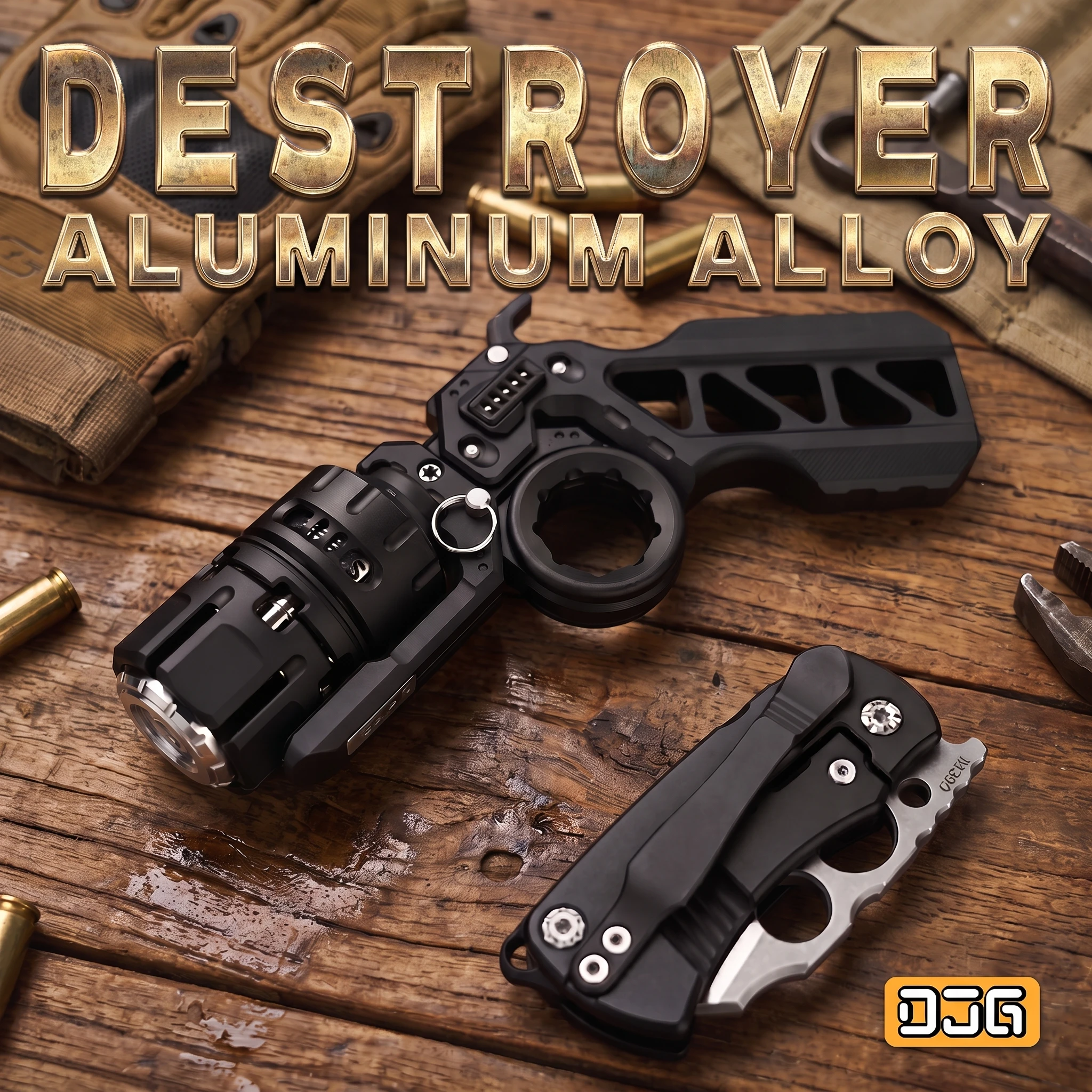 DJG EDC Destroyer New Material Set EDC Toys Fidget Spinner for Adults Antistress Toys EDC