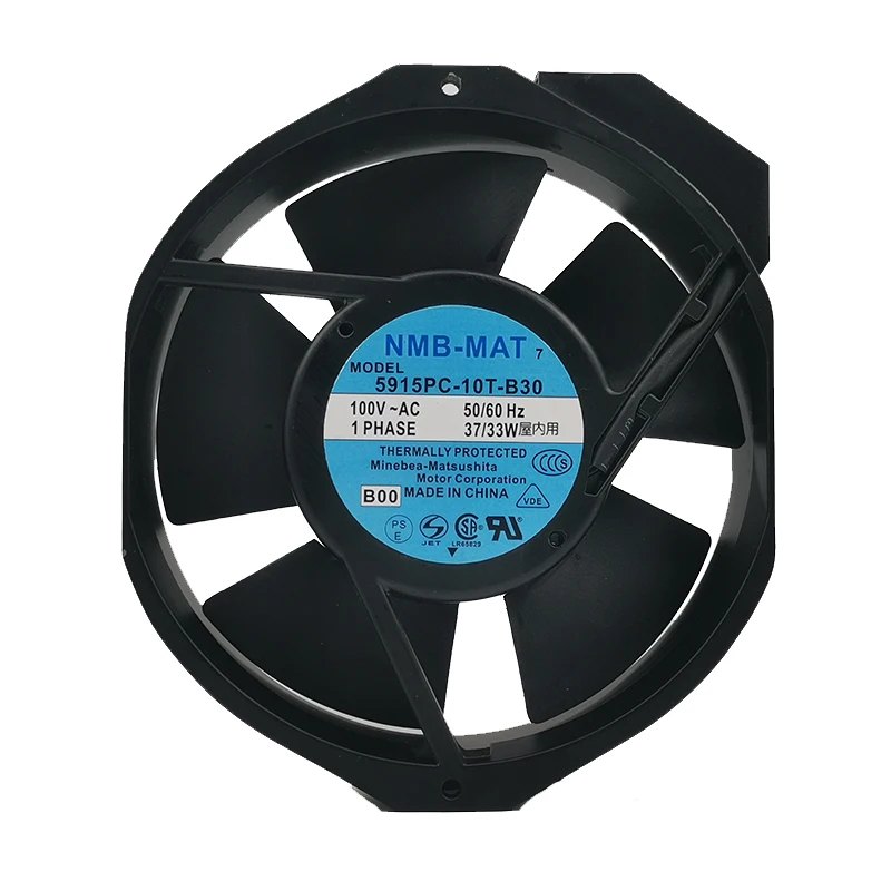 

Новинка для NMB 5915PC-10T-B30 100V 50/60 Гц 37/33 Вт 17238, вентилятор охлаждения для шкафов