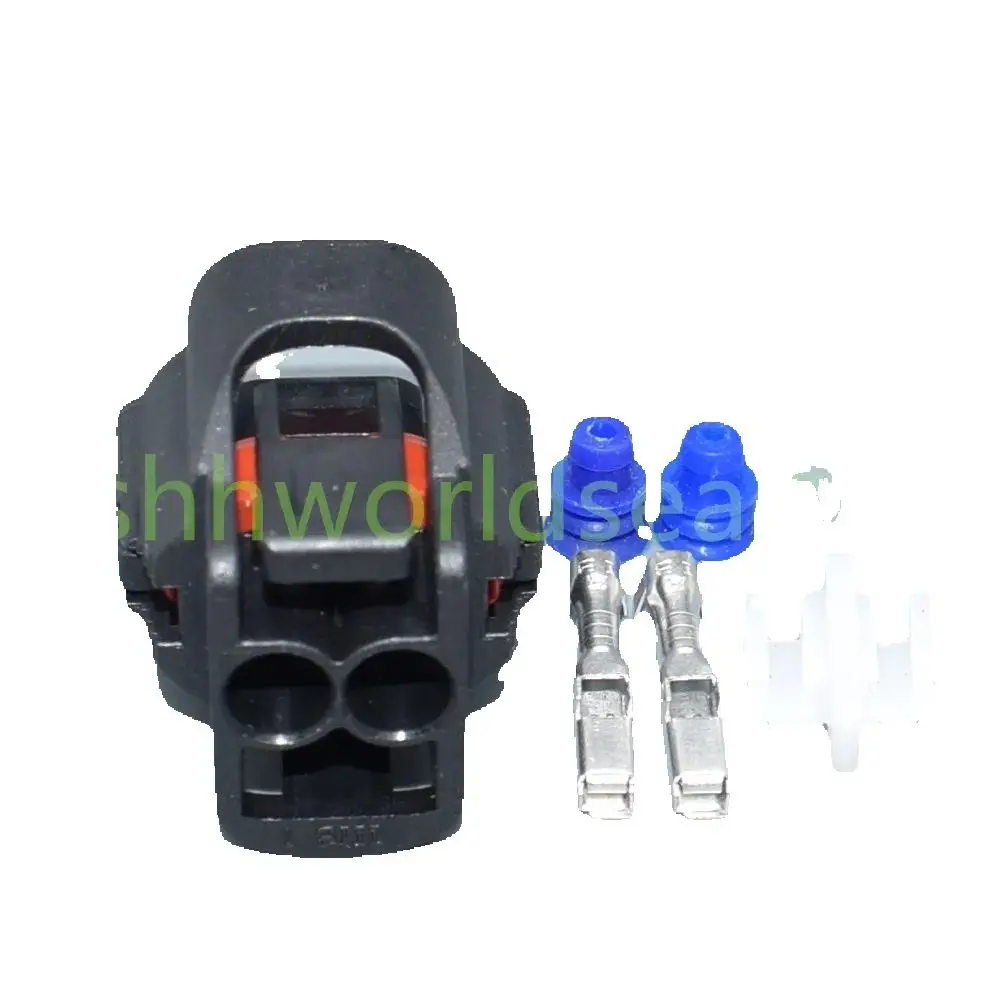 

Shhworldsea 2-контактный автомобильный разъем, водонепроницаемая вилка 7283-7929 Женский корпус DJ7023YC-2.2-21 с клеммами