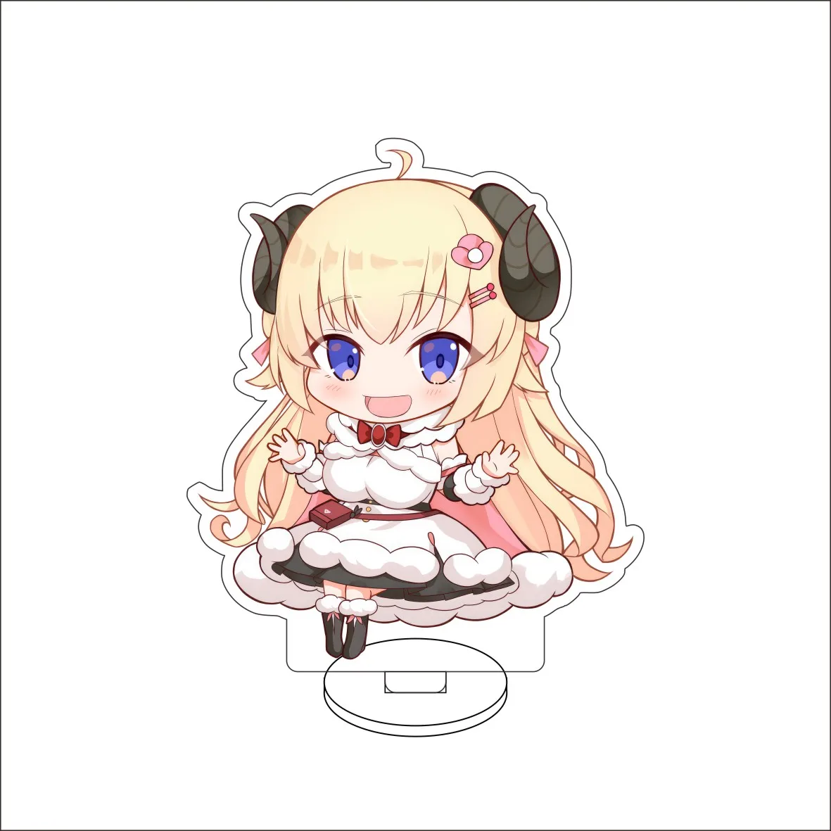 10CM Anime hololive Figure Stand Model Akai Haato/Kiryu Coco/AZKi/Robocosan  Cute Desk Decor Standing Sign Gifts view 2