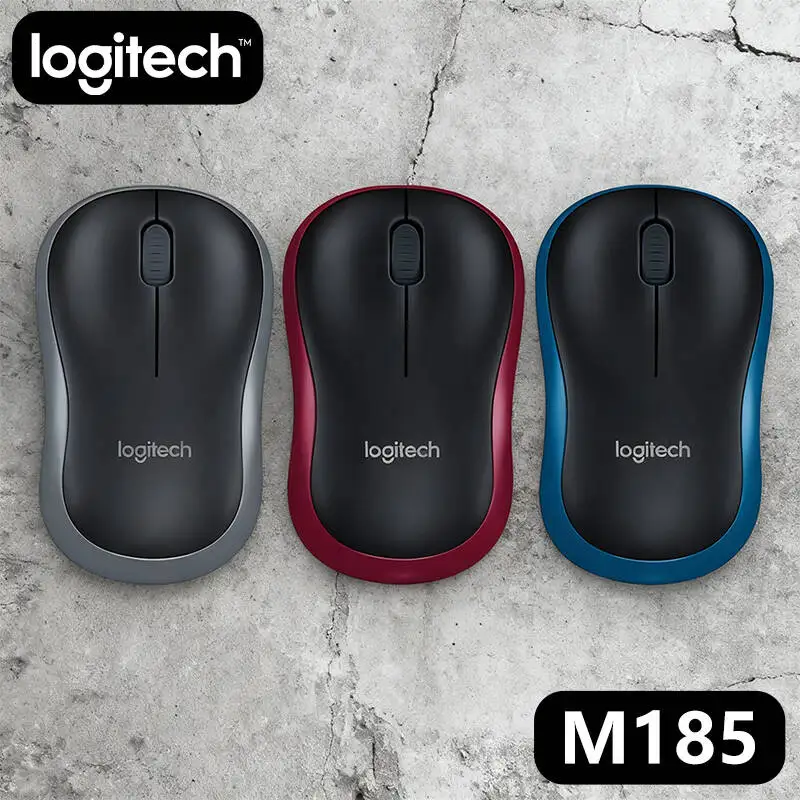 

Logitech M185 Wireless Mouse, 2.4GHz Wireless, High Precision, Compact, 12-Month Battery, Works with Laptop/PC/Mac