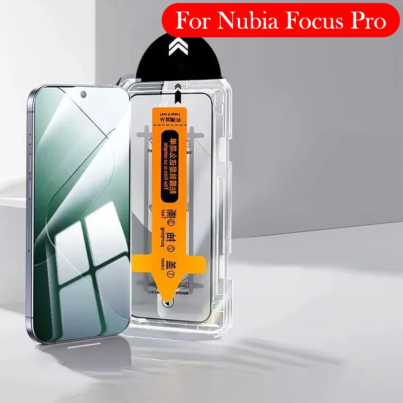 

2PC Tempered Glass For ZTE Nubia Nubia Focus Pro Dust-free Installation Film Screen Protector for NUBIA Focus Pro 5g
