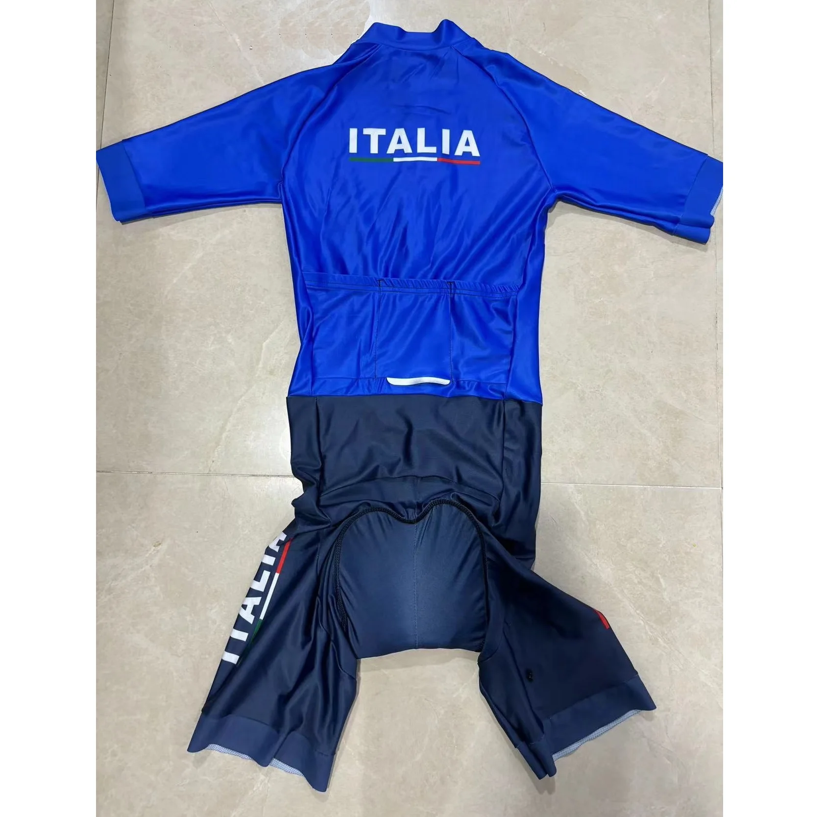 LASER CUT Skinsuit 2024 ITALIA NATIONAL TEAM Bodysuit SHORT Cycling Jersey Bike Bicycle Clothing Maillot Ropa Ciclismo