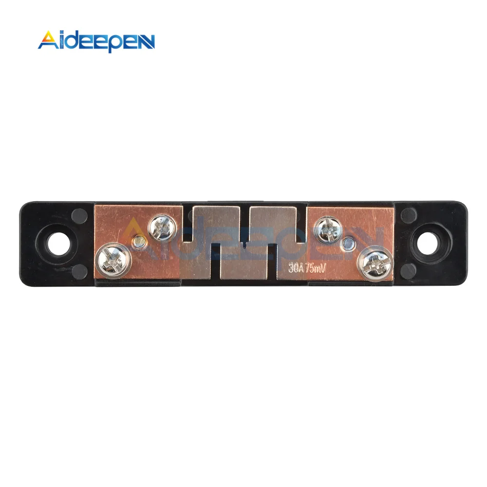 JF-1 Shunt 10A 20A 30A 50A 75MV DC Shunt Current Meter Shunt Resistor for Digital Voltmeter Ammeter Wattmeter Meter Shunt