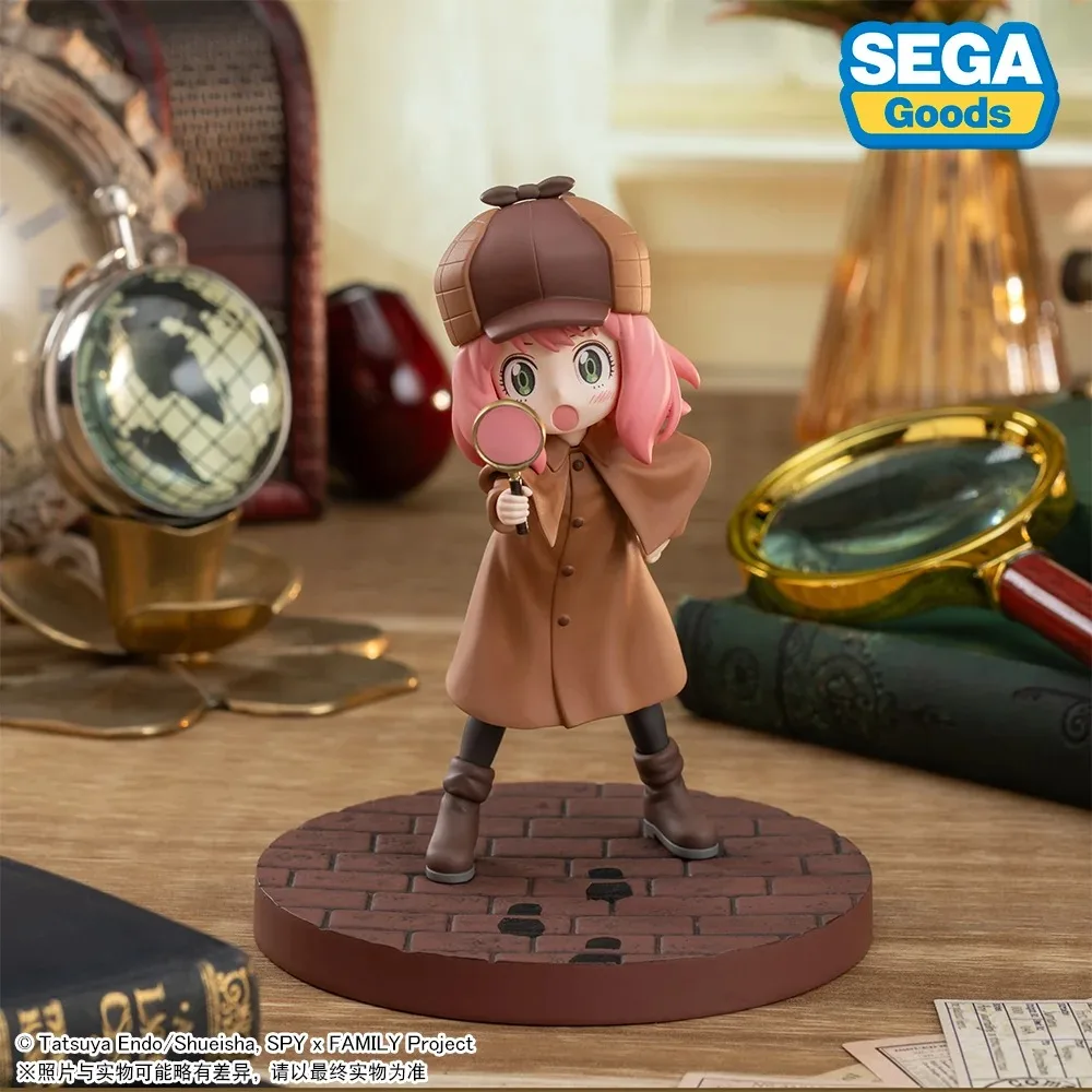 SPY×FAMILY CODE: Weiße Figur, Anime, niedliche Kawaii-Figur, Spielzeugpuppe, Auto-Schreibtischdekoration für Kinder, Erwachsene, Fans, Mädchen, Geburtstagsgeschenk