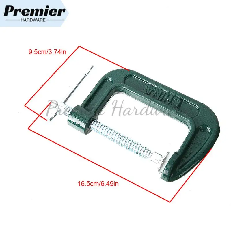 ตัวหนีบโลหะแบบปรับได้ขนาด 3 นิ้ว สำหรับงานหนัก ตัวหนีบแบบ C สำหรับงานช่างไม้มืออาชีพ อุปกรณ์และเครื่องมือสำหรับงานไม้