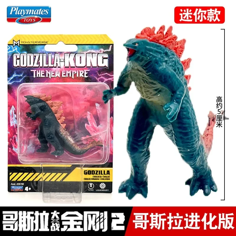 GODZILLA X Kong The New Empire Original Playmates mini B.E.A.S.T. قفاز أنيمي الشكل 2024 ألعاب أطفال جديدة هدية عيد ميلاد لصبي