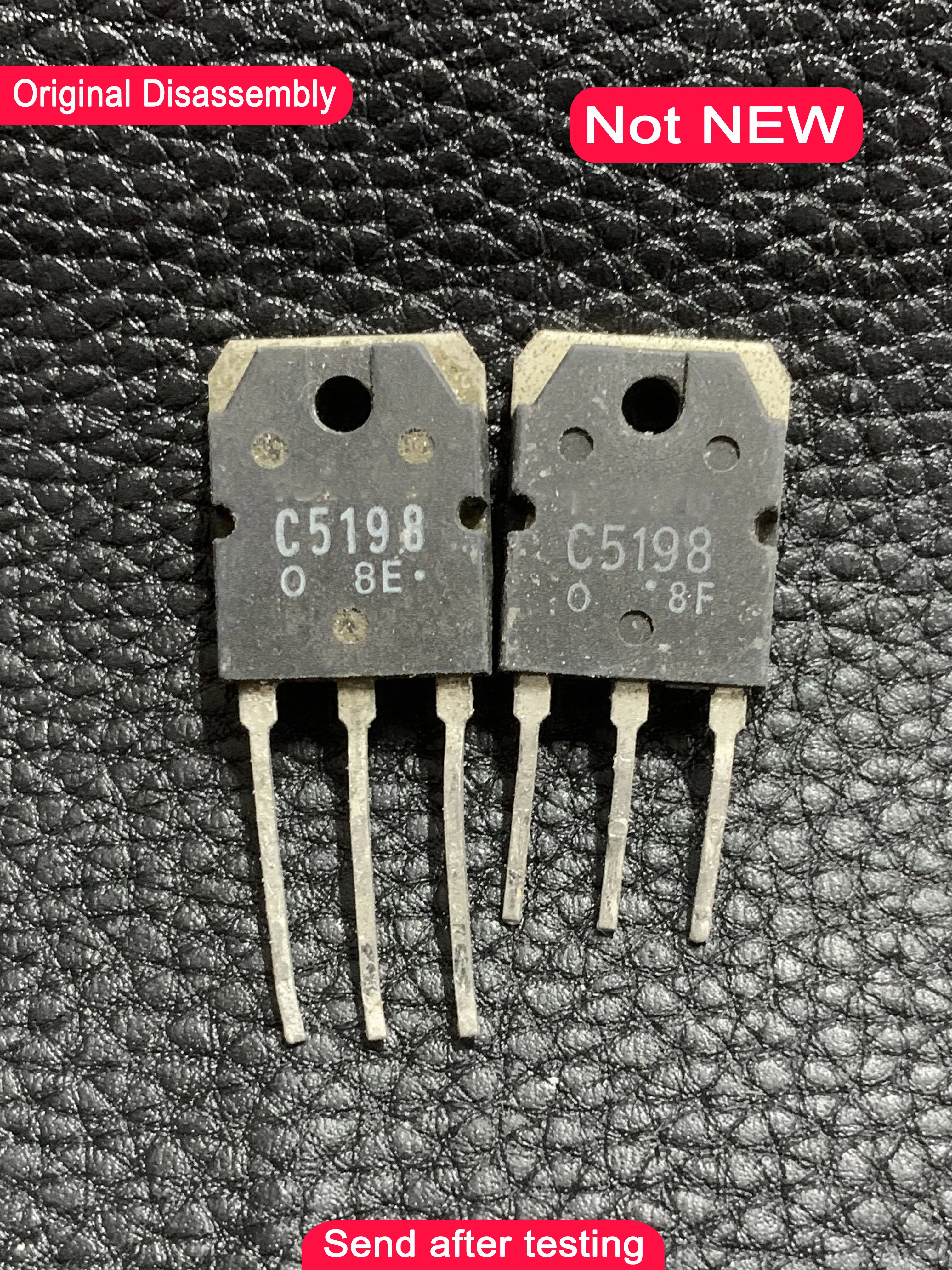 Used 10pcs A1941 C5198 2SA1941 2SC5198 (5pair/lot) In Stock Original disassembly