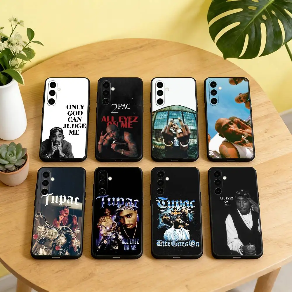 2Pac Rapper Phone Case For Samsung Galaxy A73,A72,A71,A70,A53,A52,A51,Others Soft Black Cover