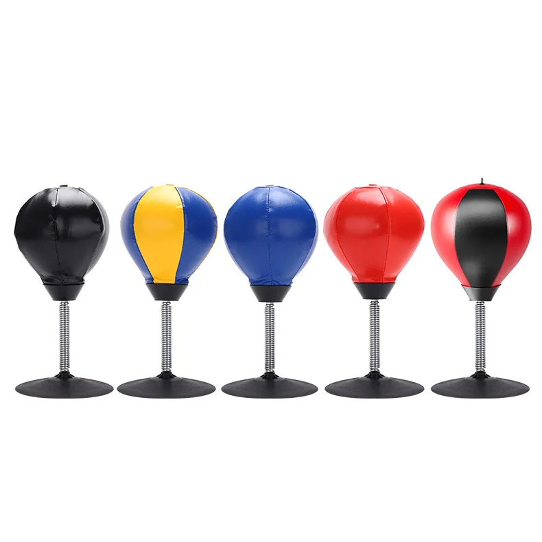 Desktop Boxing Speed Reaction Ball Children Training Equipment Boys Vent Stress Relief Sports Home Suction Cup Reaction Target