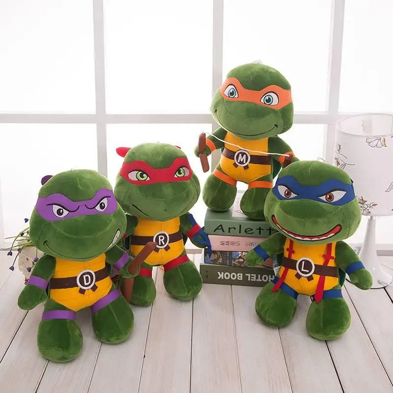 

TMNT Plush Toy Raphael Mikey Leonardo Donnie 25/35cm Teenage Mutant Ninja Turtle Plush Toy Home Decoration Birthday Holiday Gift