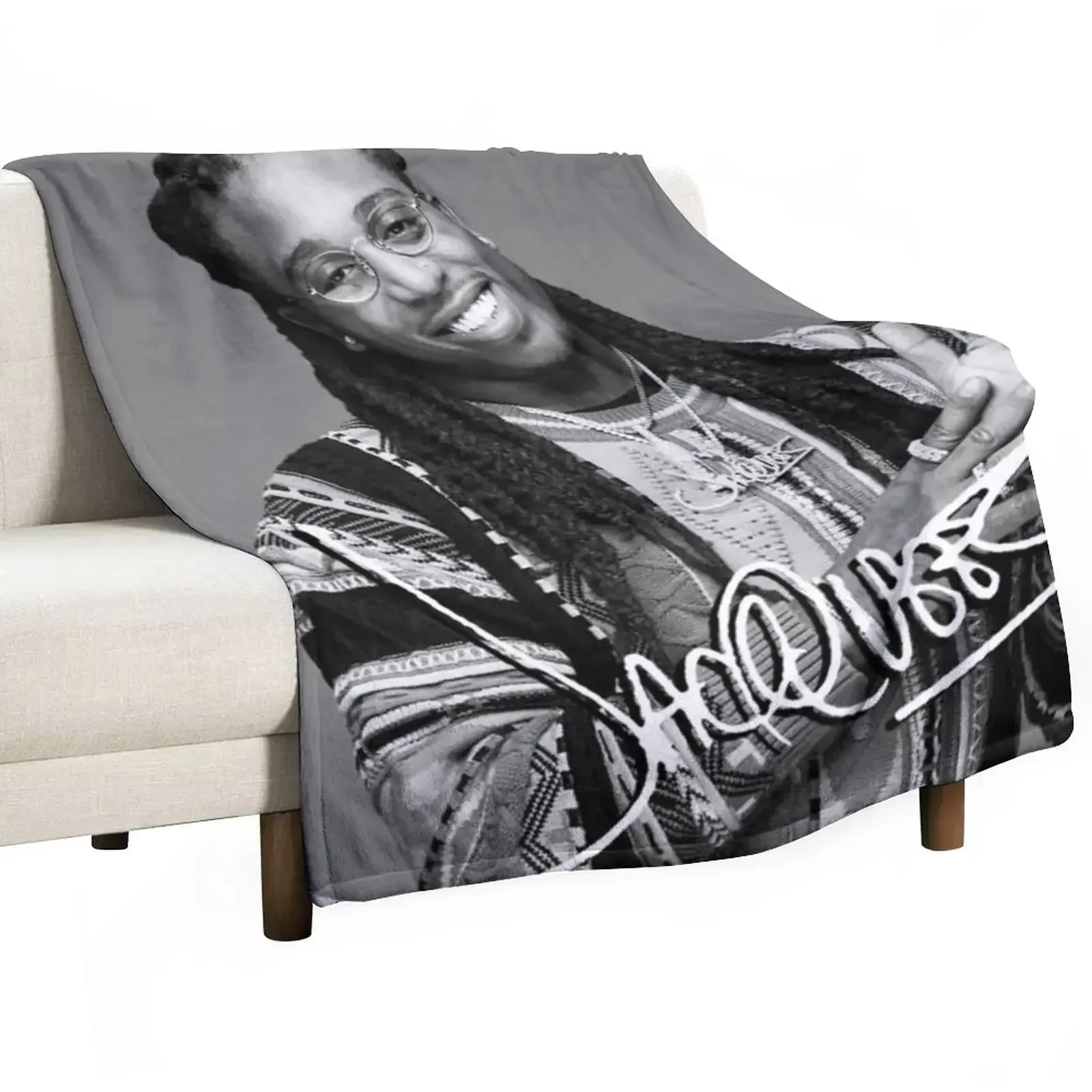 

Tenjaq King of R & B American Tour 2019 2020 Throw Blanket Softest warm for winter funny gift decorative Blankets